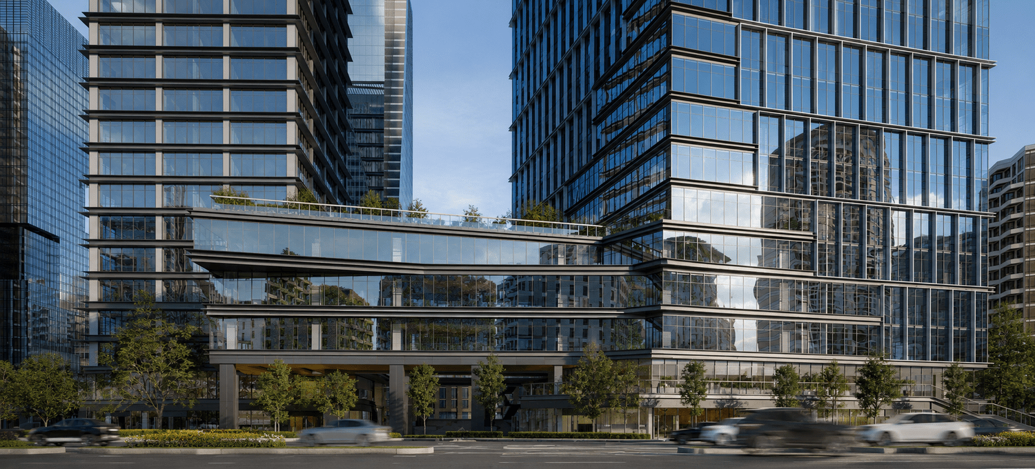 Aoti Vanke Centre — 3D visualisation by Mimik