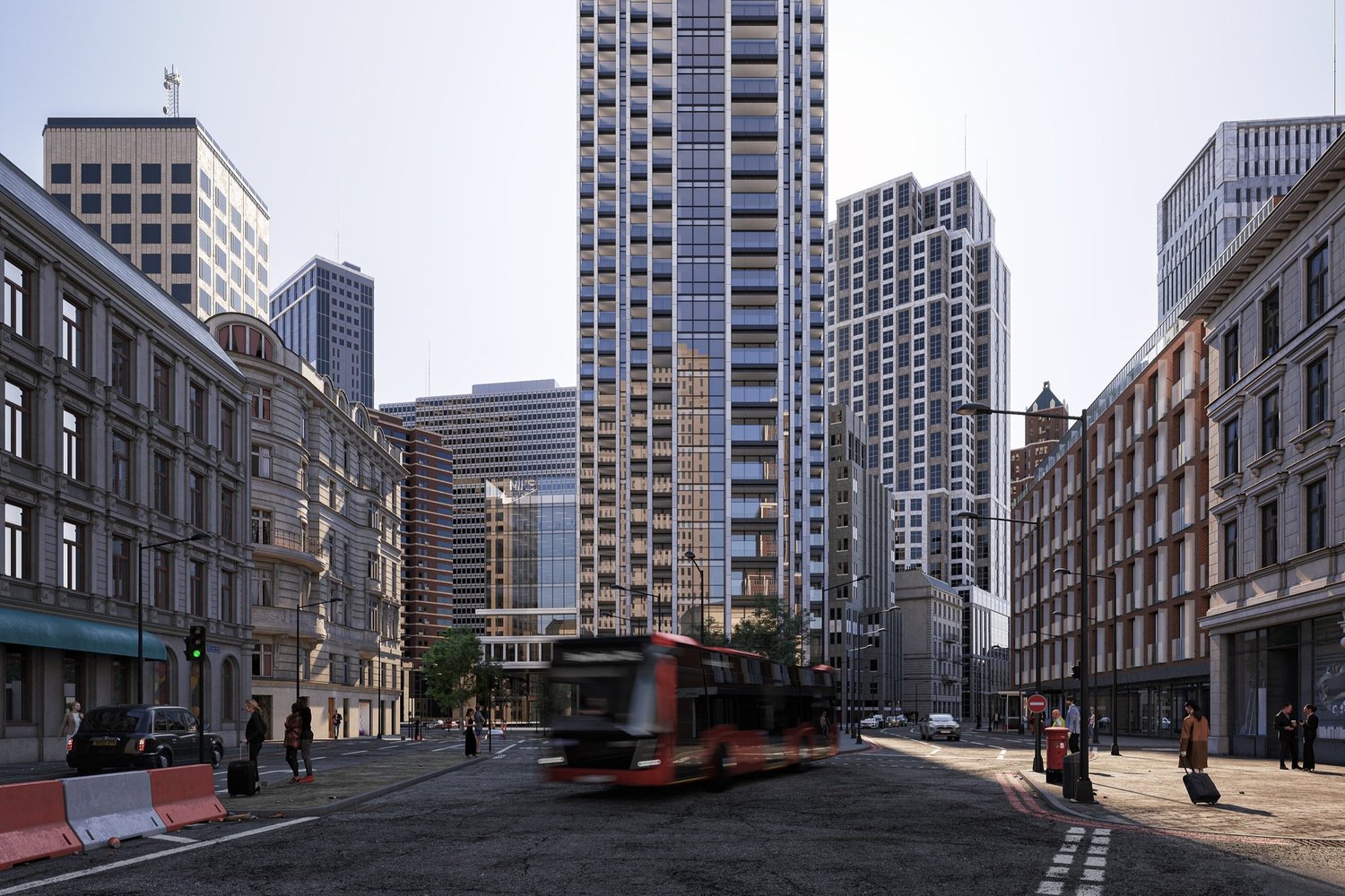 Atlas Apartments. London — 3D visualisation by Mimik