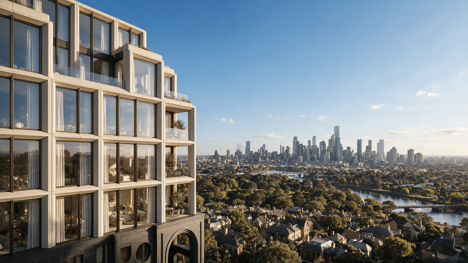 South Yarra House — 3D visualisation by Mimik