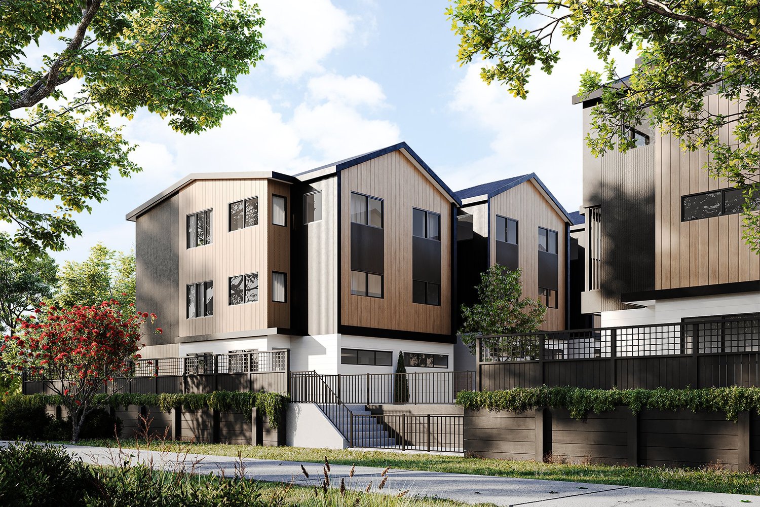 Eastview Road — 3D visualisation by Mimik